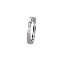 3mm 925 Silver Plated Stardust Ring Wedding B...