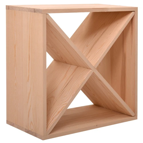 JAXPETY Freestanding Stackable Wine Rack