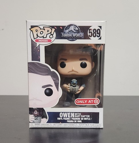 Figurine Pop Jurassic World : Fallen Kingdom #589 pas cher : Owen avec