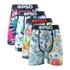 4Pcs Sexy Men Underwear Staple Boxers Brief P...