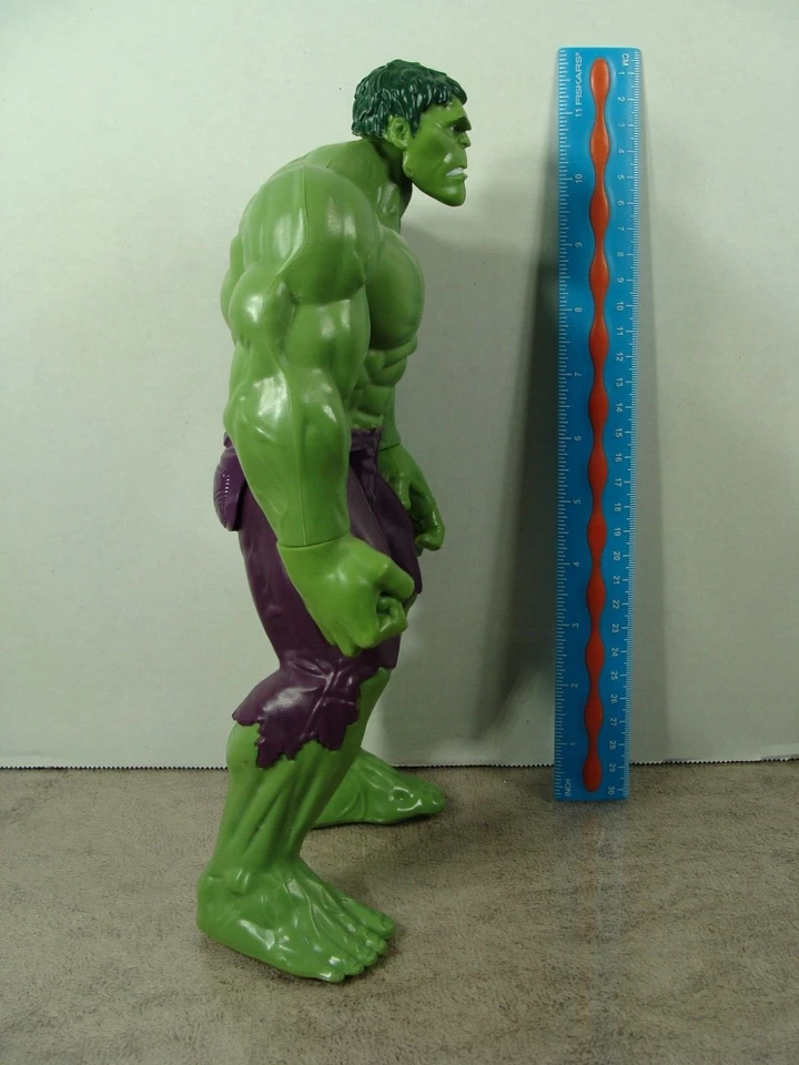 Marvel Hasbro The Incredible Hulk Action Figure 2013 Plastic Toy Movable Parts - Image 2 of 4