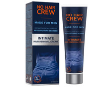 NO HAIR CREW Enthaarungscreme für den Intimbereich – extra sanfte Haarentfernung