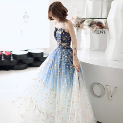 Tulle Women's Off Shoulder Dress Evening Cocktail Prom Gown Slim Fit  Fashion SZ | eBay