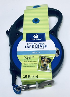 top paw retractable tape leash