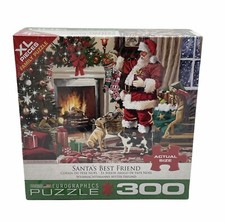 Eurographics Santa's Best Friend 300 XL Piece Family Christmas Puzzle New