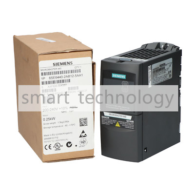 NEW SIEMENS 6SE6440-2AB12-5AA1 6SE6 440-2AB12-5AA1 EXPEDITED SHIPPING VIA DHL