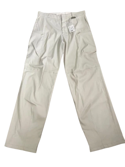NWT EMPORIO ARMANI 50 14 cargo pants trousers slacks khaki stone knee seams