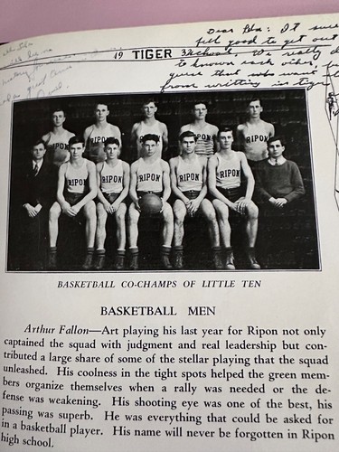 VTG 1932 Ripon High School Yearbook Ripon, Wisconsin Genealogy Use - Picture 11 of 13