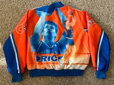 Vintage 90s Mark Price Cleveland Cavs Chalk Line Fanimation Jacket Size XL