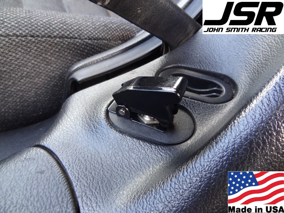 94-04 Ford Mustang JSR Coin Holder Delete Plate BLACK Toggle