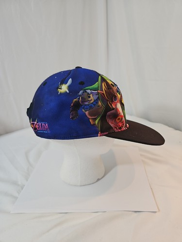 The Legend of Zelda Majoras Mask 3D Nintendo Official Adult SnapBack Hat Cap - Picture 4 of 8