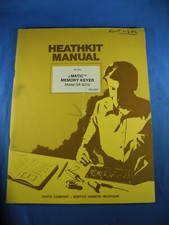 Heathkit Assembly Manual for uMatic SA-5010 Memory Keyer - FREE SHIPPING