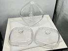 CORNING GLASS PYREX SQUARE REPLACEMENT LID  A12C A-12-C FOR 4 QT, 5 QT, SKILLET