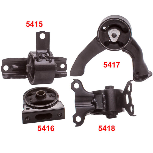 Jeep Patriot Compass 2007-2017 Engine & Transmission Motor Mounts L4