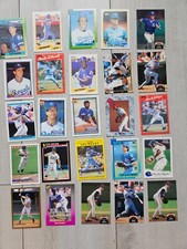 Kansas City Royal Team Players Baseball Cards Lot of 25 1989-1999 Very Nice Cond