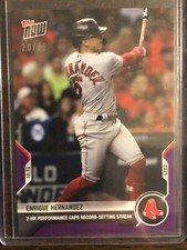 2021 Topps Now #972 Enrique Hernandez Boston Red Sox 20/25