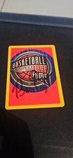 BO RYAN SIGNED AUTOGRAPHED BASKETBALL HALL OF FAME CARD RARE HOF