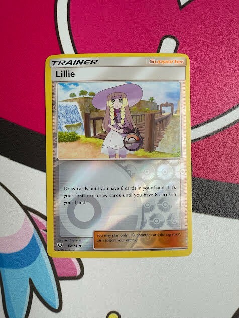 Lillie - 62/73 - Trainer Reverse Holo - Poké Shining Legends  - Near Mint