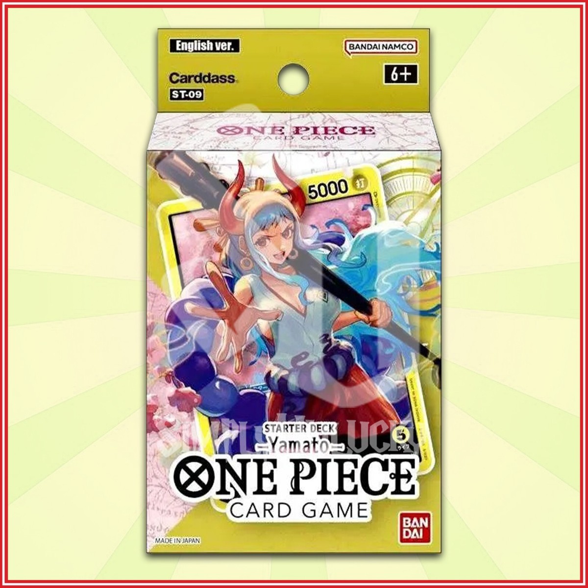 one piece tcg yamato deck build One Piece TCG Green/Yellow Yamato Starter Deck [ST-28]