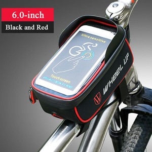 Borsa Per Telaio Anteriore Della Bicicletta Impermeabile Per Manubrio Mountain Bike Antistrappo Resistente All Abrasione Con Doppia Cerniera Sigillata Grande Capacita Nero Amazon It Sport E Tempo Libero