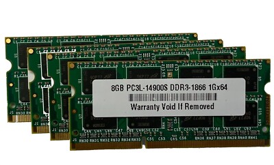 32GB 4x 8GB Memory for Apple iMac 27-inch Retina 5K Late 2015 DDR3L 1867MHz  RAM