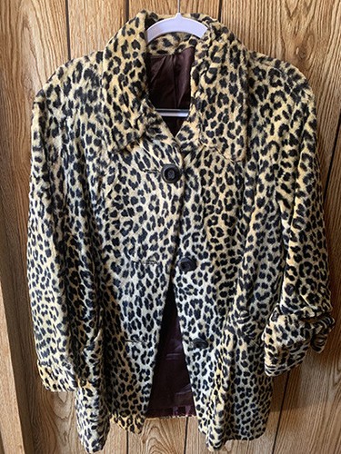 Vintage Leopard Print Coat | eBay