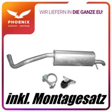 Seat Ibiza IV 1.2 1.6 1.9 TDi ab 2008 Endschalldämpfer Auspuff Mit E-Prüfzeichen