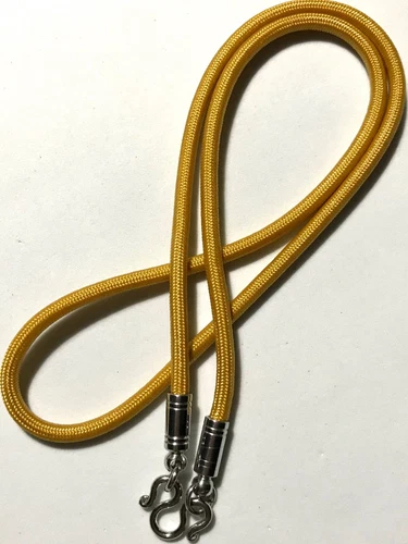 Thai Buddha Amulet 1 Hook 4 mm Rope Necklace Stainless Steel #2