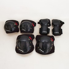 SFR SOFTMAX 3-TEILIGES SKATESCHUTZ SET GR. S SCHWARZ