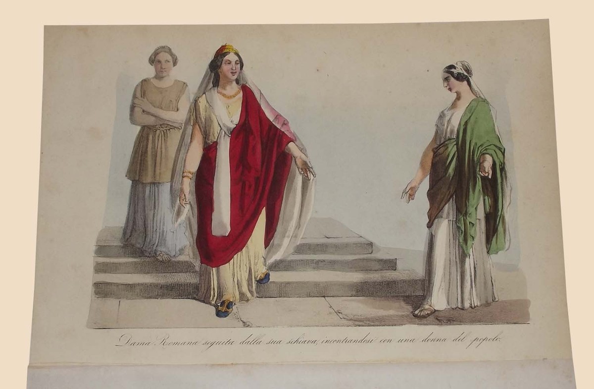 Ancient Rome Antica Roma Abbigliamento Abiti Donne Antica Roma