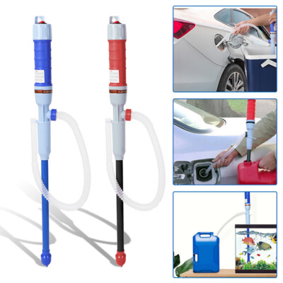 Battery Powered Electric Fuel Transfer Siphon Pump Gas Oil Water Liquid 2.2 GPM