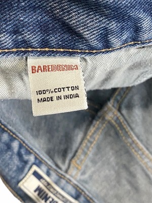 bare denim jeans