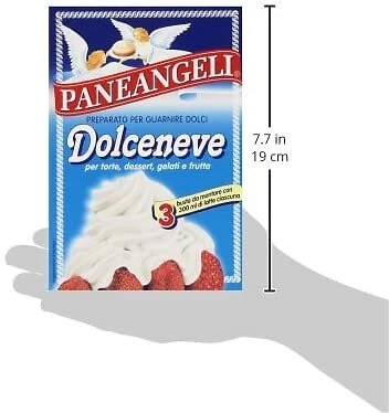 Paneangeli - Dolceneve Preparato per Guarnire Dolci, 3 Buste - 300g totale. - Foto 7 di 9