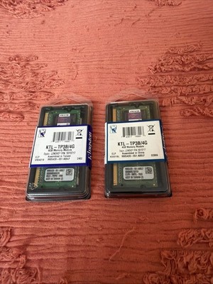 Kingston 4 GB Memory Module, Set of 2 (Total 8 GB) KTL-TP3B/4G