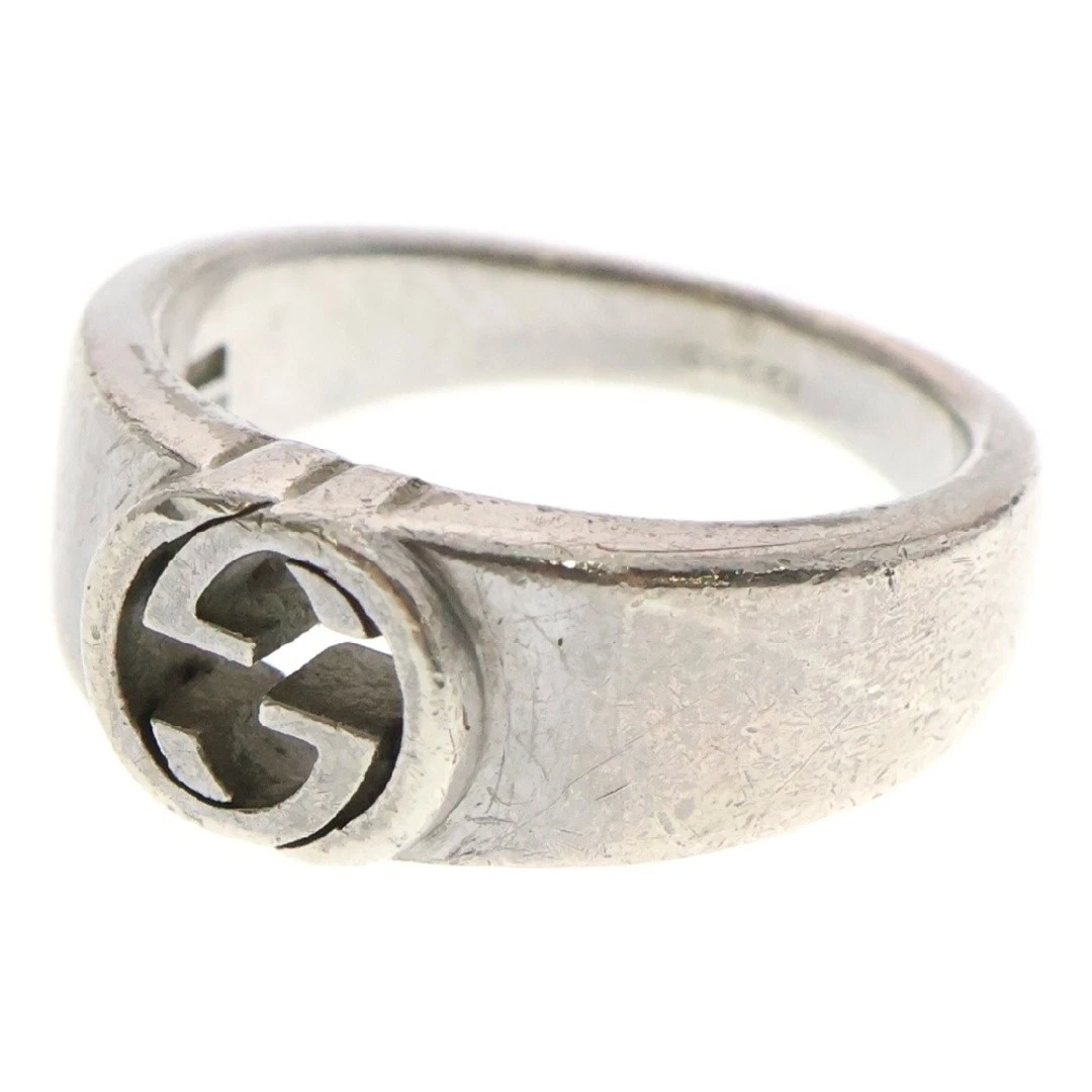 Gucci Anello G Incastro Argento 235186 Usatoe69cd0eb85ecc89a7ffc35ef1