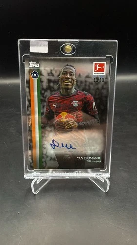 Yan Diomande RC Auto Black /10 2025-26 Topps International Stars Bundesliga