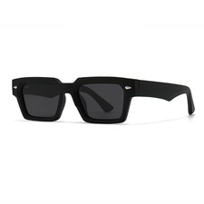 Men Women Square Frame UV protection Sunglasses Fashion Outdoor Shade Glasses