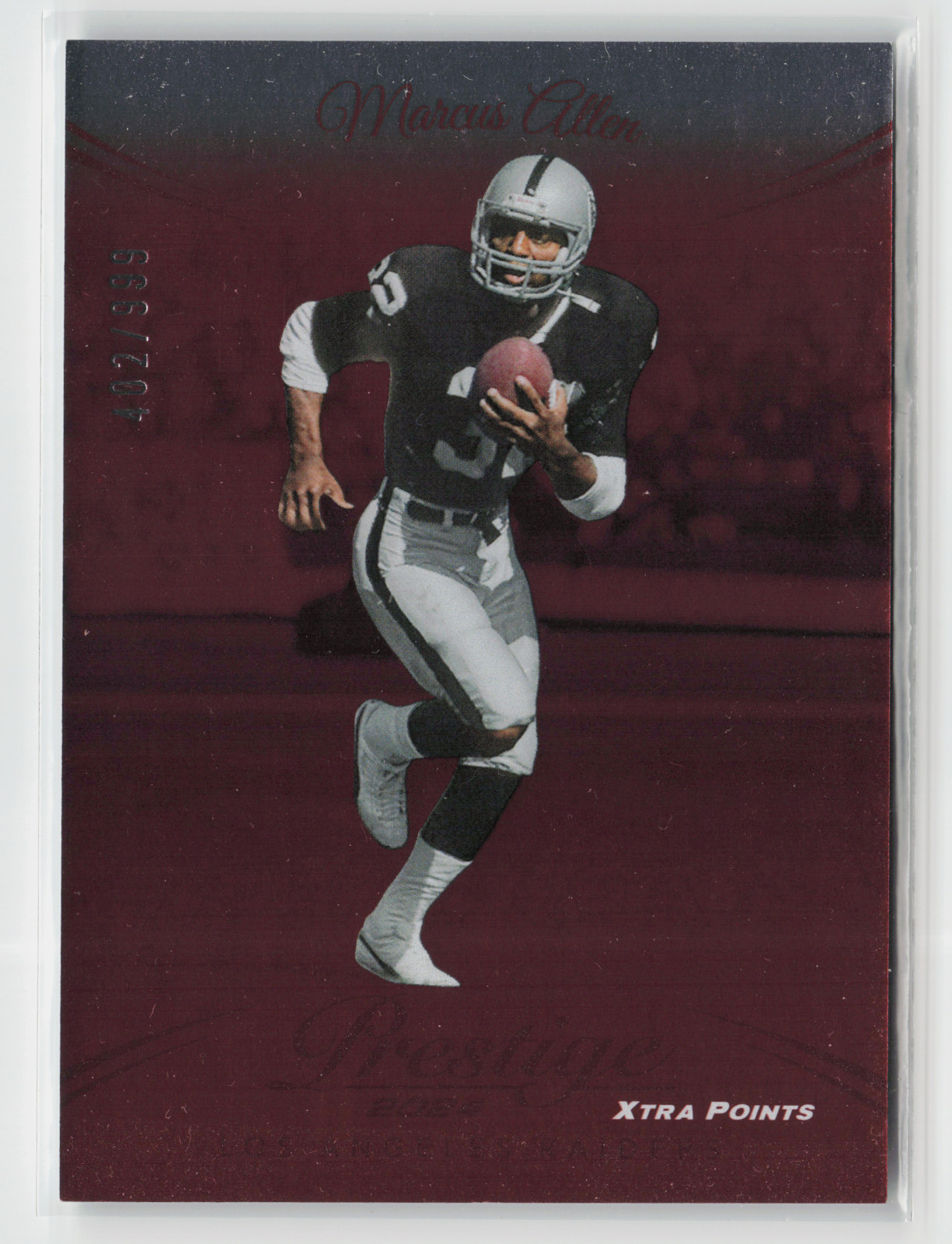 Marcus Allen #163 Football Cards 2024 Panini Prestige trading card — raw and PSA graded price guide