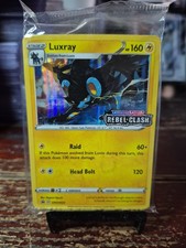 Luxray SWSH023 Prerelease Stamped Rebel Clash Sealed - Black Star Promo on eBay