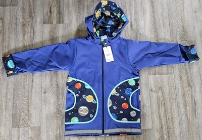 Babauba Softshelljacke Planets Gr. 146 - Neu Planeten Softshelljacke 