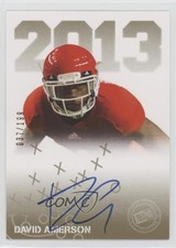 2013 Press Pass Press Pass Signings Gold 37/199 David Amerson #PPS-DA Auto 0v1