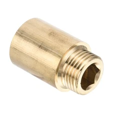 Shower Head Extension Arm, Copper G1/2 Male to Female 41mm