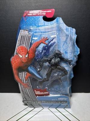 Spider-Man 3 Movie Venom Web Blast Attack Action Figure New Sealed
