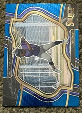 2023 Panini Select - Diamond Level Adael Amador #232 Blue (RC) Colorado Rockies