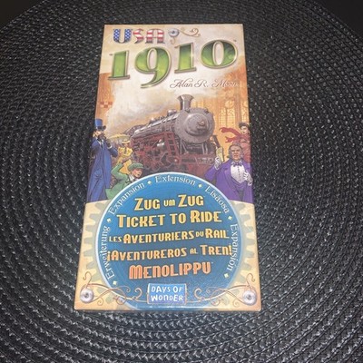 Zug um Zug USA 1910 Erweiterungspaket - komplett top - Karton