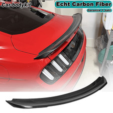 Carbon Spoiler Heckspoiler Heckflügel Lippe Passend für Ford Mustang 2015-2020 