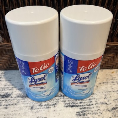 Lysol Disinfectant Spray Sanitizer and Deodorizer 7 oz spray purse size Lot Of 2