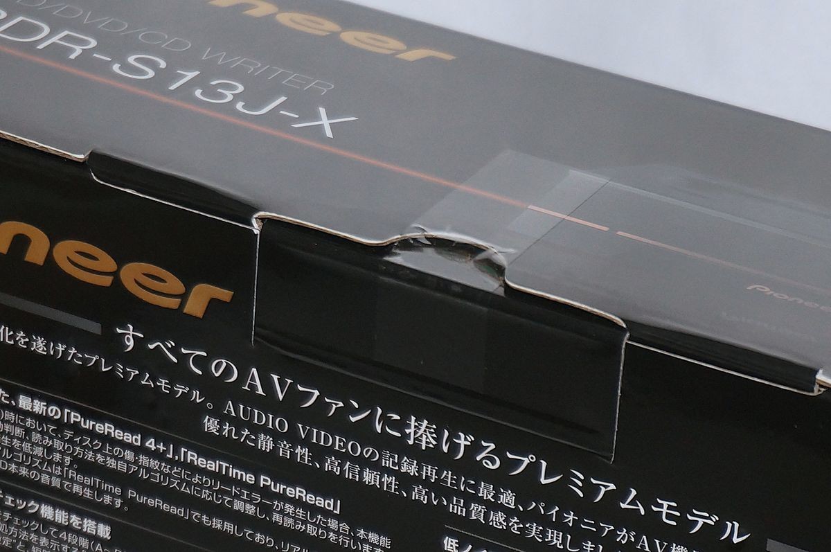 Pioneer BDR-S13J-X Ultra HD Blu-ray Drive - Black for sale online