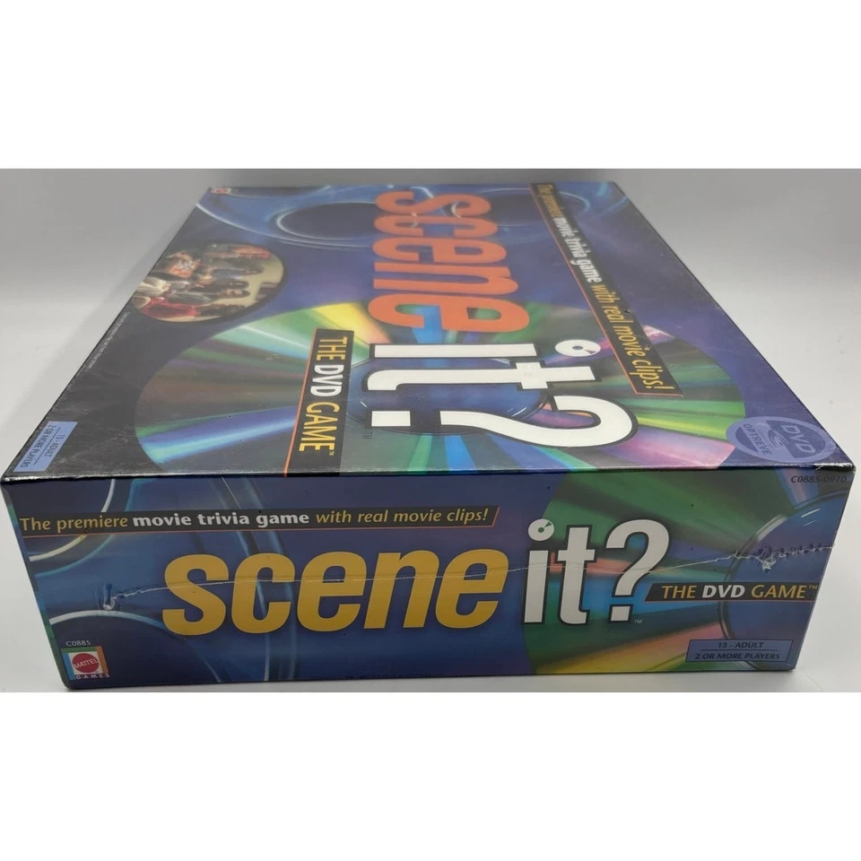 Scene It? Movie Trivia DVD Game Mattel 2003 NEW SEALED - Image 2 of 3