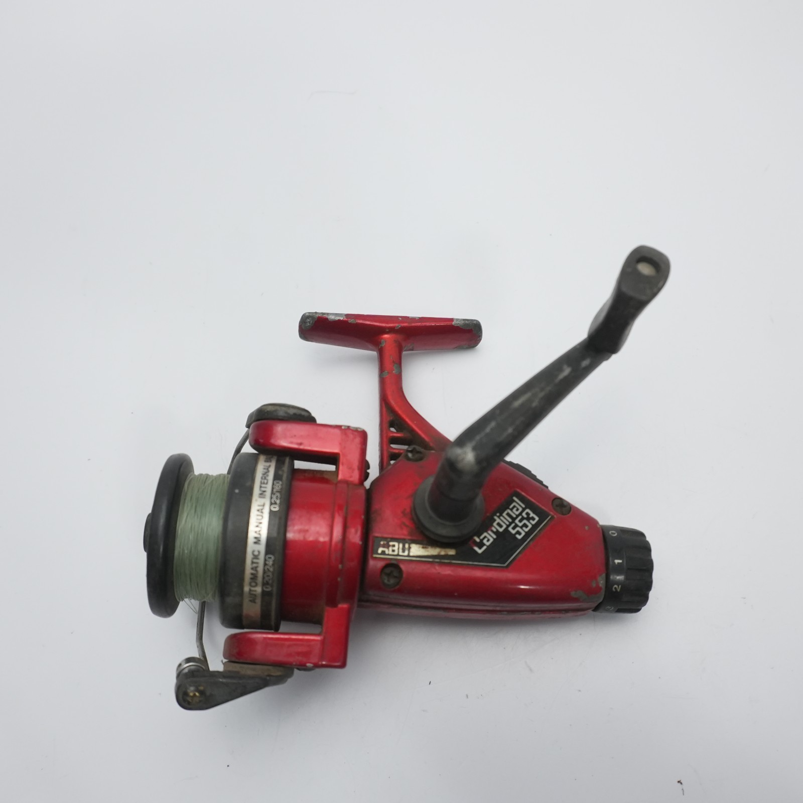 Abu Garcia Cardinal Red 553 Crestfire Spinning Reel